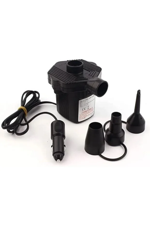 Şişme Yatak Araba Ve Kamp Yatağı Çanta Elektrikli Pompa Tamir Kiti Ve Yastıklı Yatak Seti